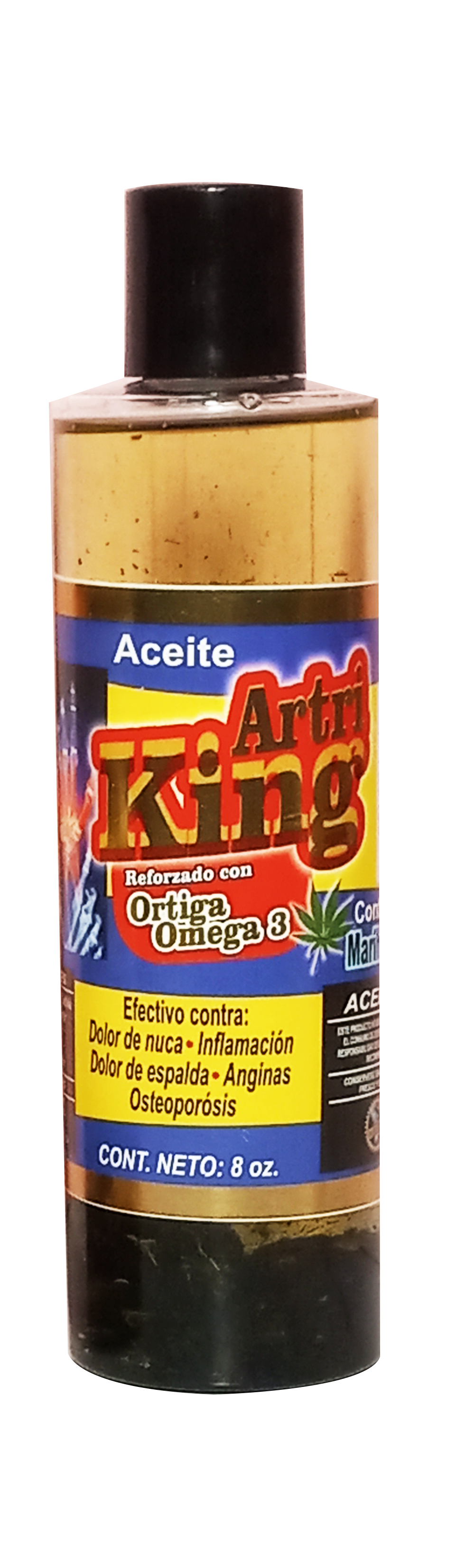 El aceite Artri King   Reforzado con Ortiga y Omega 3