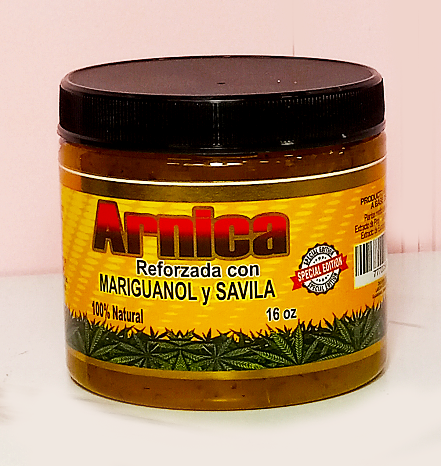 ARNICA reforzada con Marihuanol y Sabila