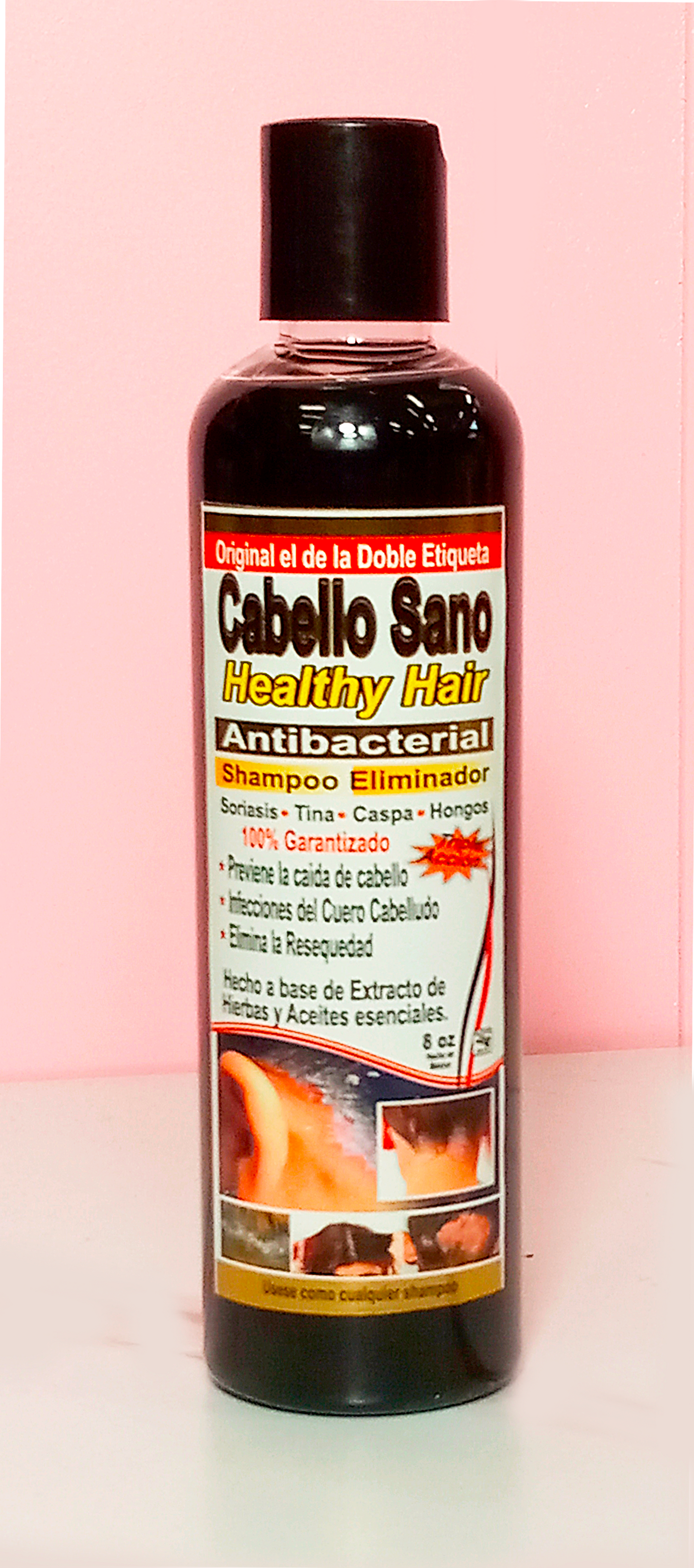 Shampoo Antibacterial CABELLO SANO 8 oz