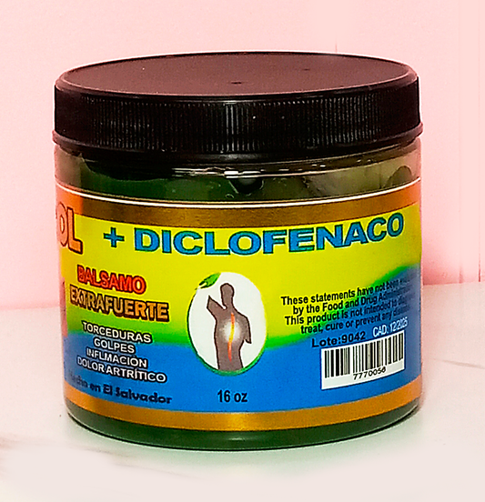 Bálsamo contra el dolor Extra fuerte DICLOFENACO