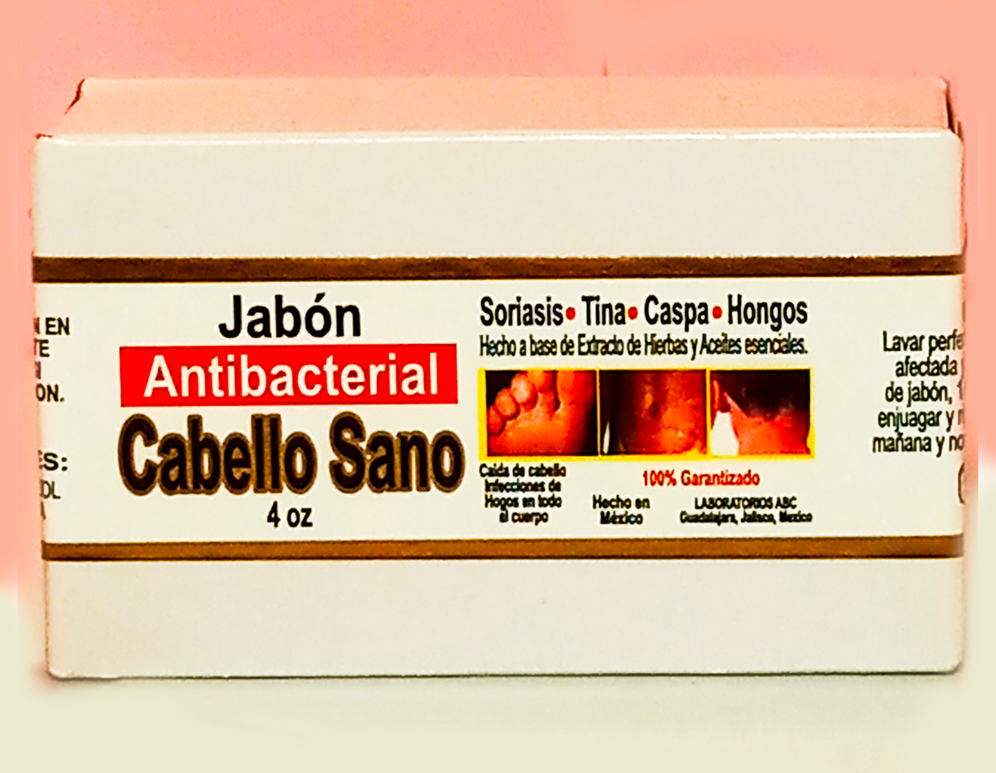 JABON ANTIBACTERIAL CABELLO SANO