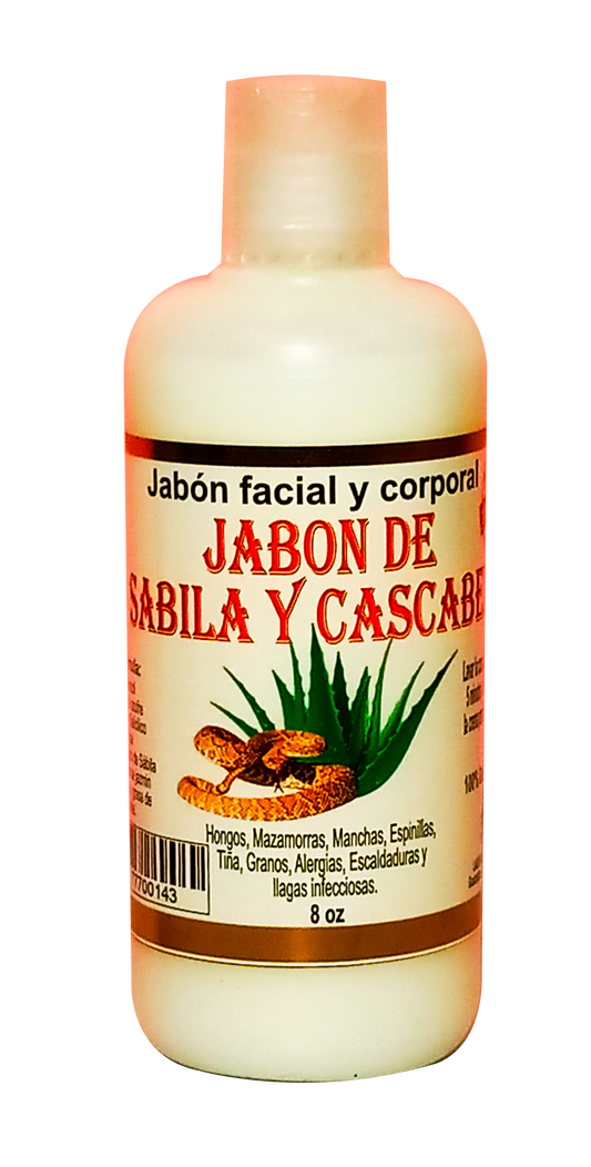 Jabón facial y corporal SABILA Y CASCABEL