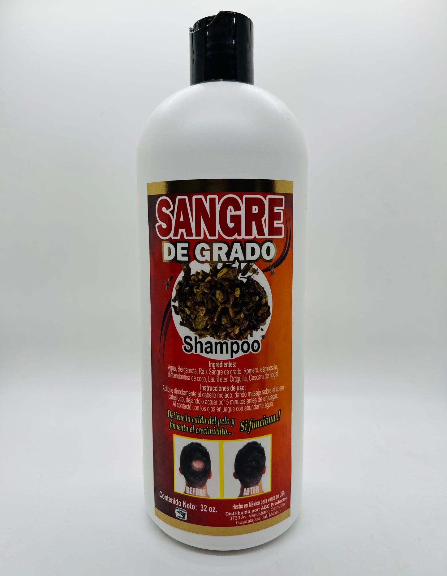 Shampoo de Sangre De Grado